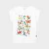 T-shirt Visby Butterfly Field White - Image 3
