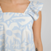 Dress Landsort Poplin Wonky Beach Skyway Blue - Bild 2