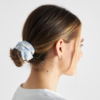 Scrunchie Poplin Wonky Beach Skyway Blue - Bild 2
